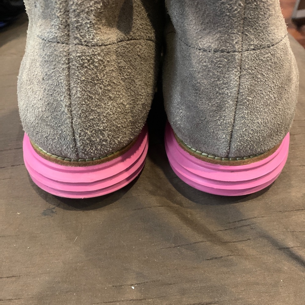 Cole Haan Lunargrand Men's Suede Chukka Shoes - Picture 3 of 6